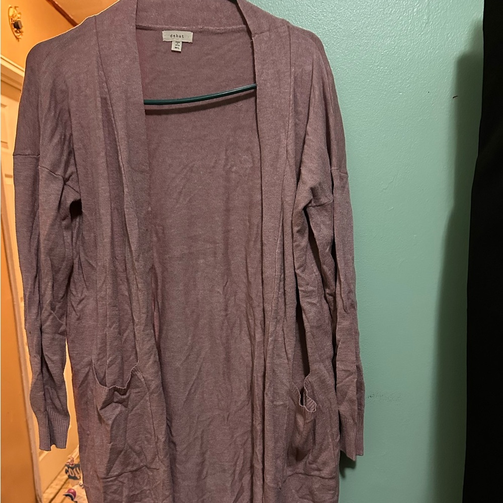 Mauve Cardigan